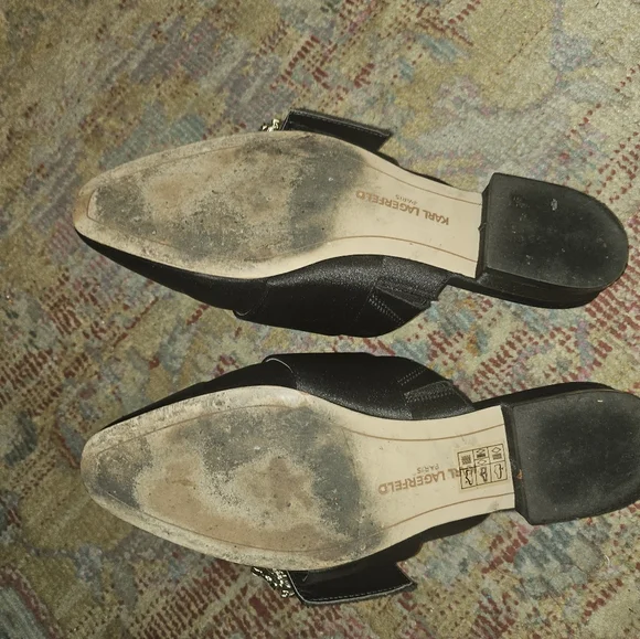 Karl Lagerfeld flat mules - Picture 4 of 6